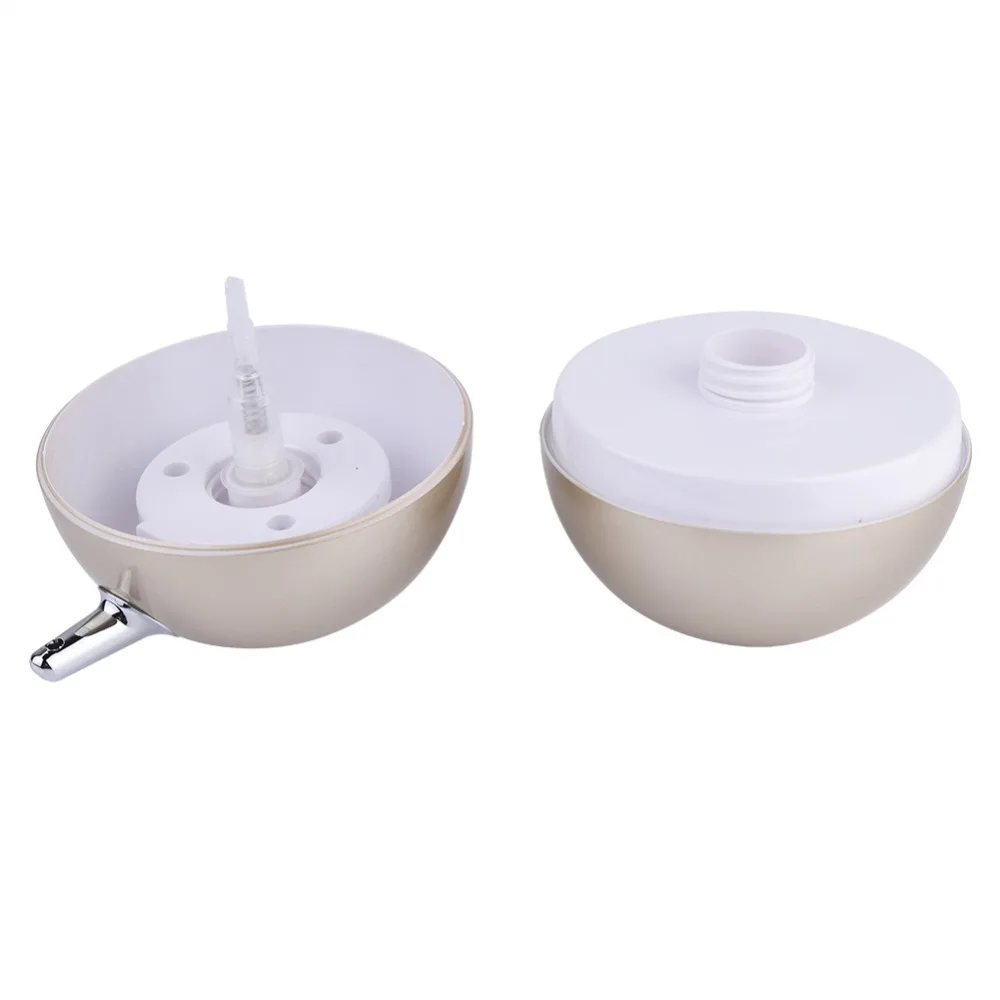 

ABS Soap Dispenser Gold Ball Shaped Sanitizer Dispenser Refillable Liquid Pump Lotion Dispenser