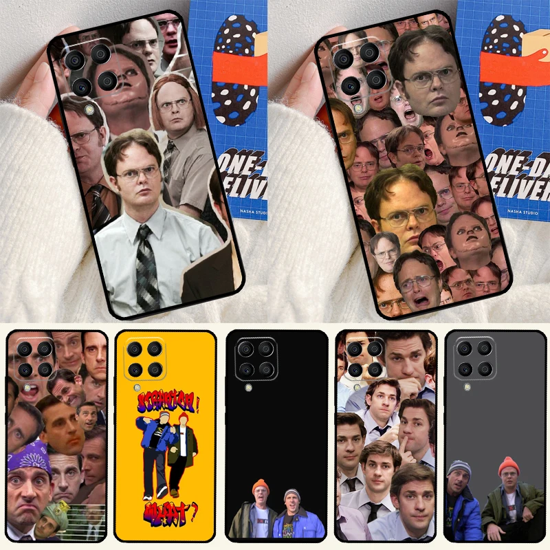 Lazy Scranton The Office For Samsung Galaxy M12 M13 M33 M23 M53 M15 M55 M31 M51 M14 M34 M54 M20 M32 M52 Phone Case