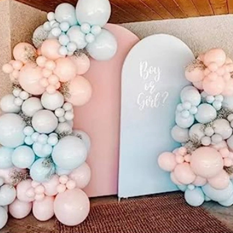 AD23-7.2FT Penutup Lengkungan Pernikahan Dilengkapi Penutup Lengkungan Pernikahan Atasan Bulat untuk Dekorasi Perjamuan Pesta Ulang Tahun