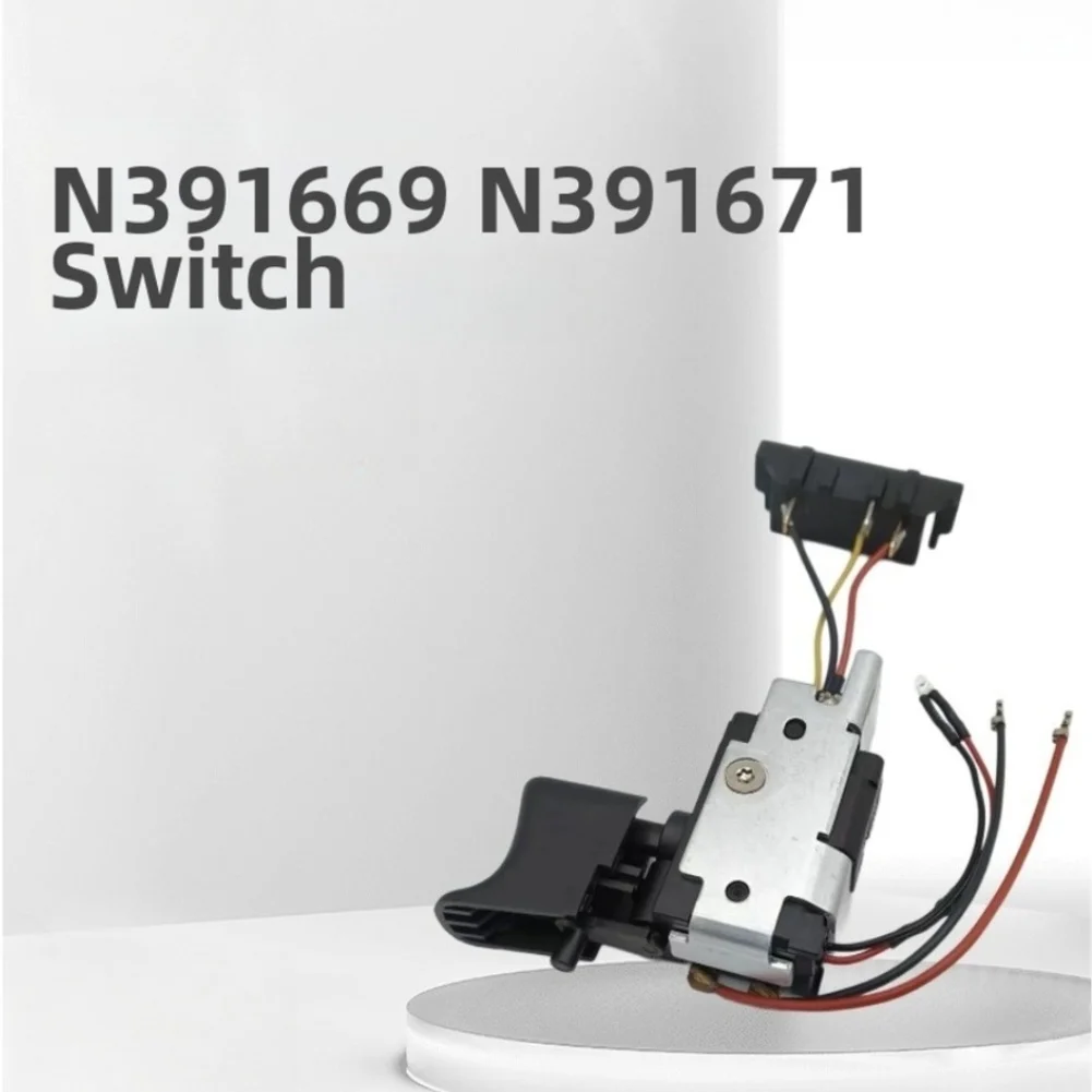 N391669 N391671 Replacement Switch For DCD700 DCD710 DCF805 Drill Driver Rocker Button Fit Power Tool Electrical Parts Accessory