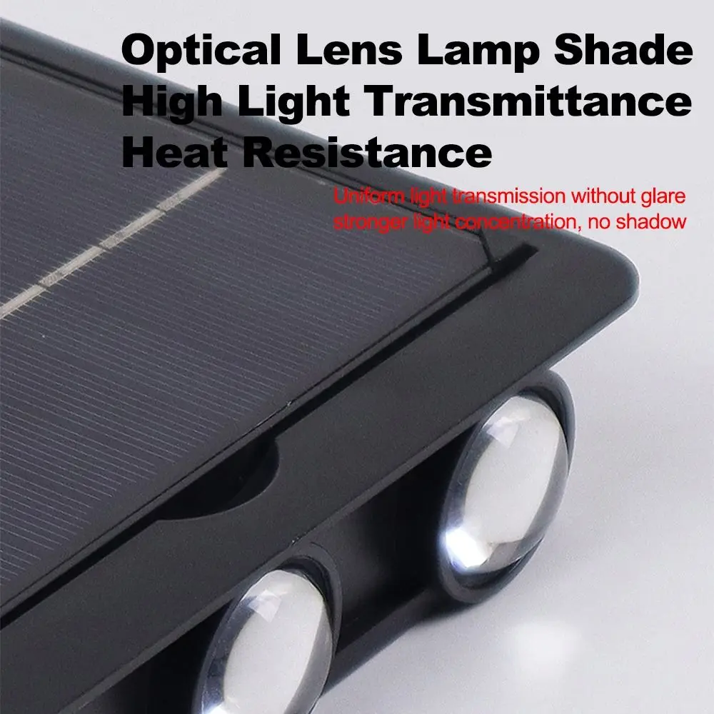 

4/6/8 LED Beads Solar Wall Lamp Wear Resist Light Sensor Garden Fence Light Waterproof Solar Powered Solar Garden Lamp