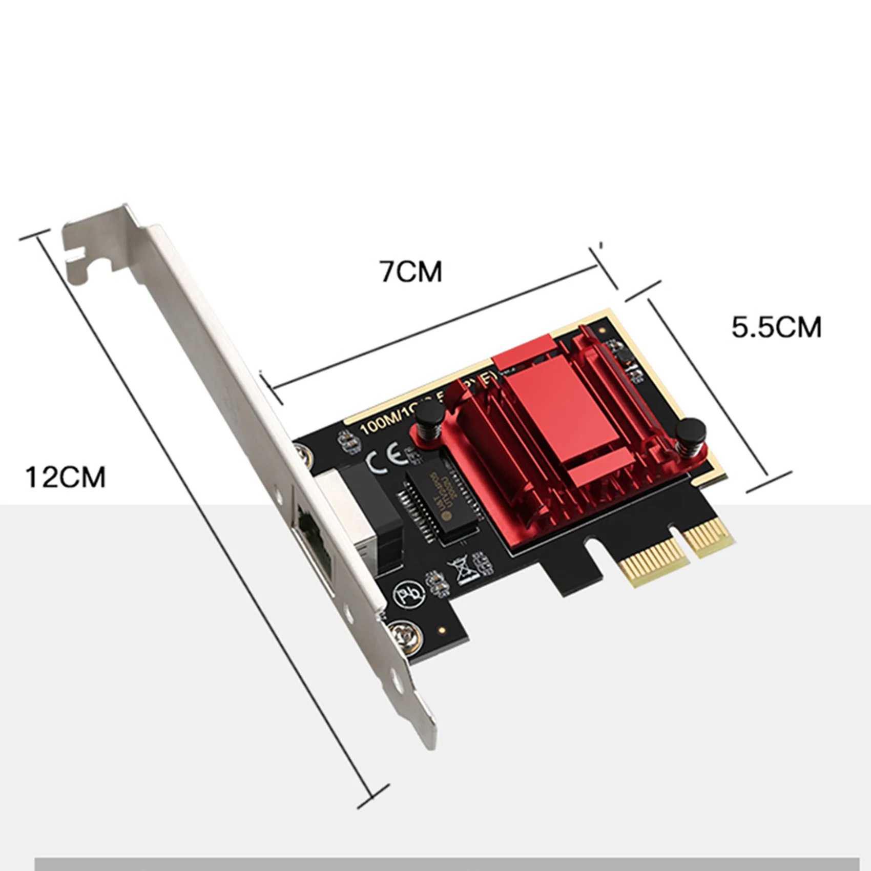 2X scheda PCIE scheda di rete Gigabit da 2.5Gbps 10/100/1000Mbps RTL8125B scheda di rete Ethernet RJ45 adattatore di rete pci-e