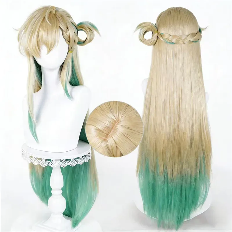 

Already Styled Lynae Wig Gradient Blocking Color Cos Lynae Wig Cosplay Wigs as Role Play Prop Gift