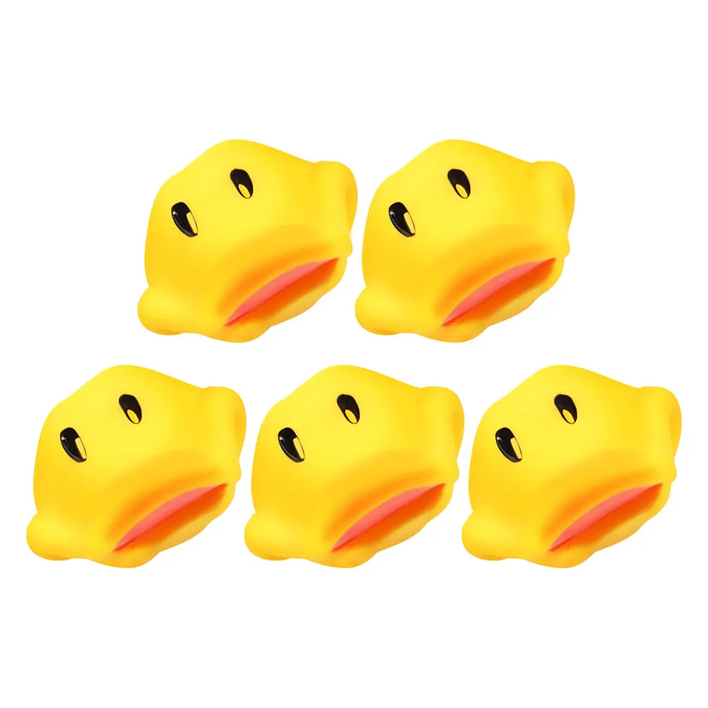 

5pcs Duck Nose Props Lightweight Realistic Kids Costume Animal Cosplay Party Stage Performance Fun Accessories Toy