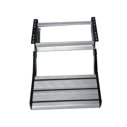 

450mm Width Aluminum Alloy Single Layer Expedition Truck Camper Motorhome Folding Ladder