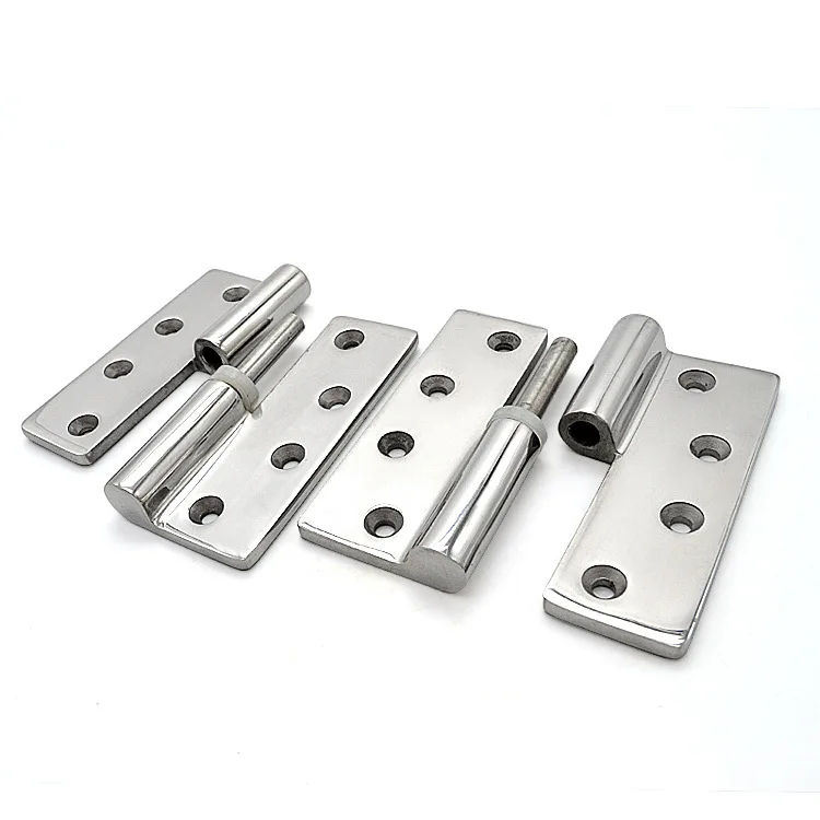 SK2-8058 industrial hardware hinge kitchen equipment cold storage oven reinforced thickened stainless steel removable hinge