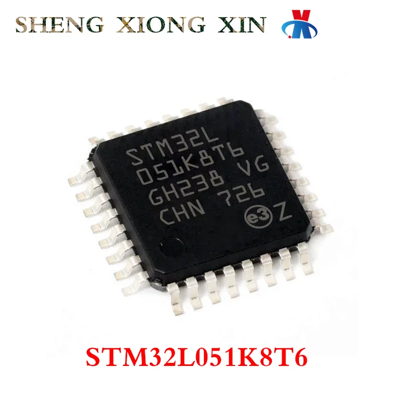 5pcs/Lot 100% New STM32L051K8T6 LQFP-32 ARM Microcontrollers - MCU STM32L Integrated Circuit