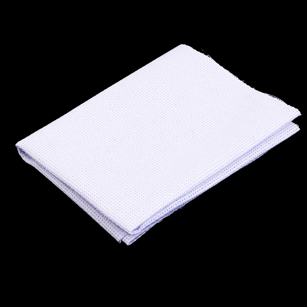 White 11CT/14CT Cross Stitch Cloth Aida Fabric DIY Hand Embroidery Cloth DIY handmade needlework sewing