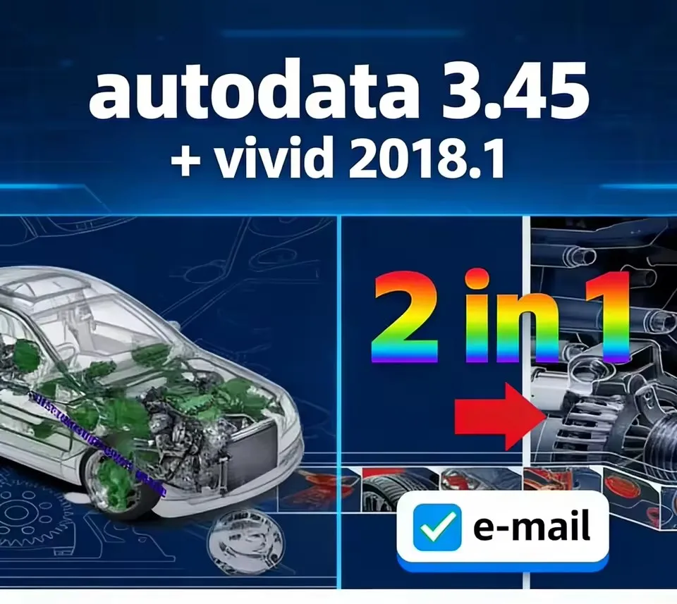

2026 Auto repair software Vivid Workshop 2018 or autodata 3.45 DATA Europe Automotive Diagnostic tools haynes pro French