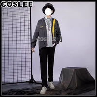 COSLEE Vtuber Fura Kanato Cosplay Costume New Clothes Fashion Handsome Uniform Halloween Carnival Party Outfit Men Customized