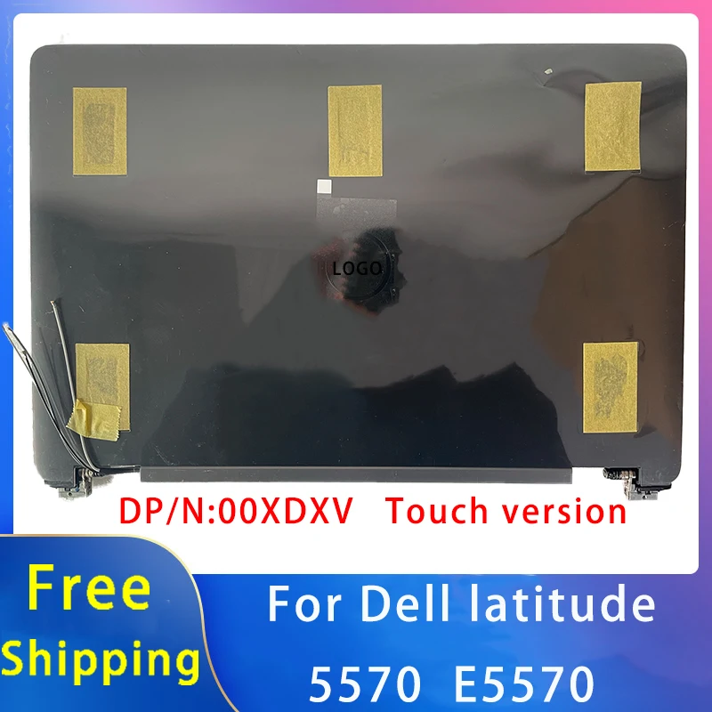 

New For Dell Latitude 5570 E5570;Replacement Laptop Accessories Lcd Back Cover And Front Bezel With LOGO 00XDXV Touch Version