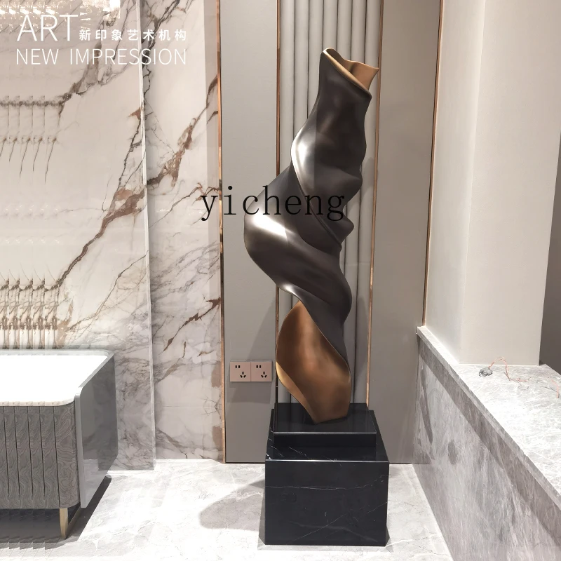 

TWR Art Sculpture Large Floor-to-Floor Corridor Decorative Crafts