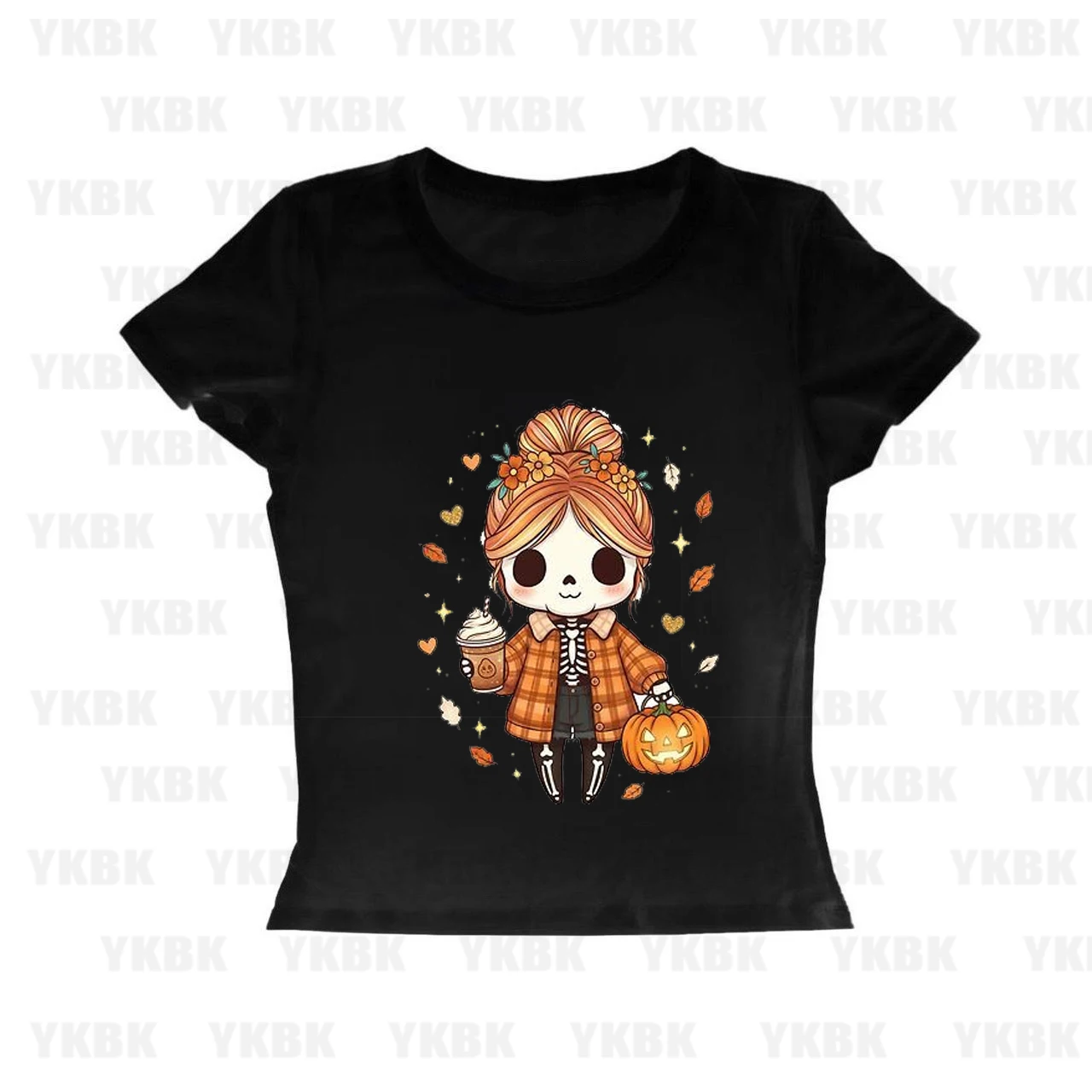 

T Shirt Women Plain Halloween Shirt For Women Fashion Print T Shirt Short Sleeve Women Short Sleeve Round Neck
