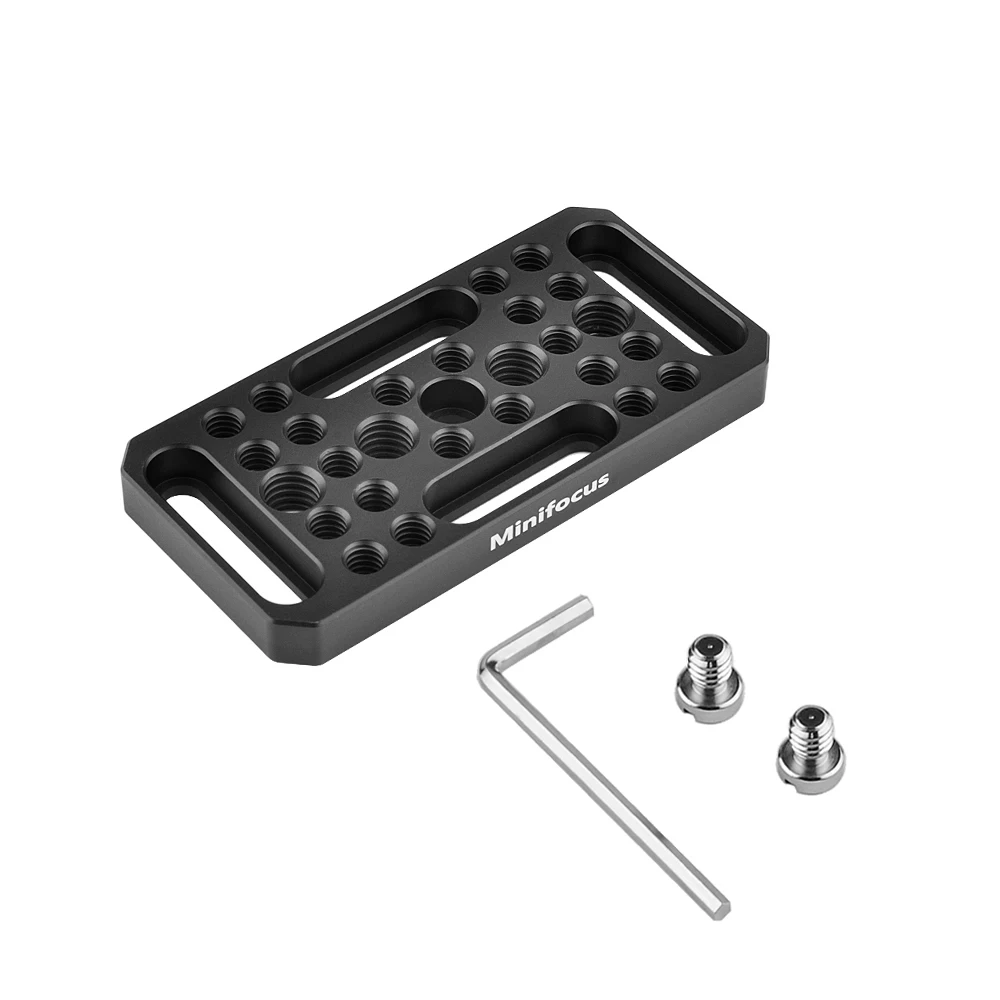 Video Switching Cheese Plate Camera Easy Plate for Railblocks, Dovetails and Short Rods For DSLR Camera Cage 15mm Rig System - Image 6