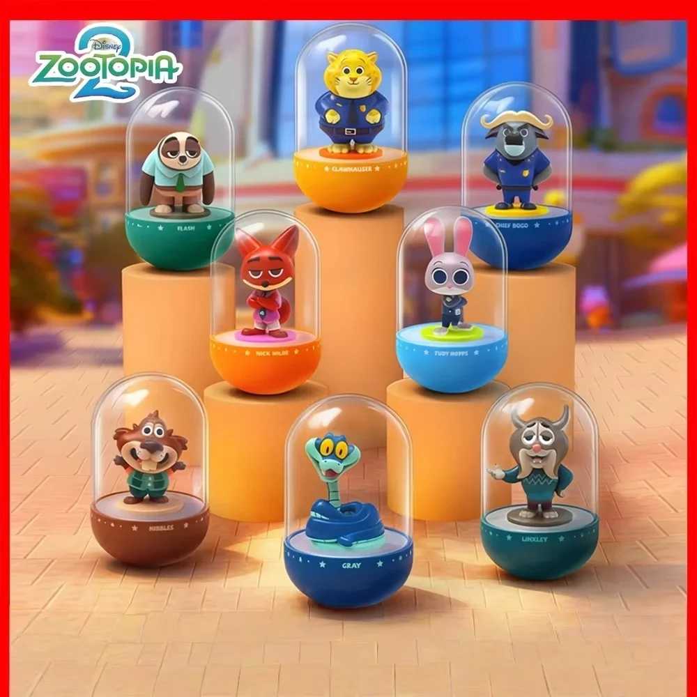 

Zootopia 2.0 Nightlight Blind Box - Movie Themed Collectible Figurine Display Item Judy Niki Fox Nick Trendy Surprise Toy Gift