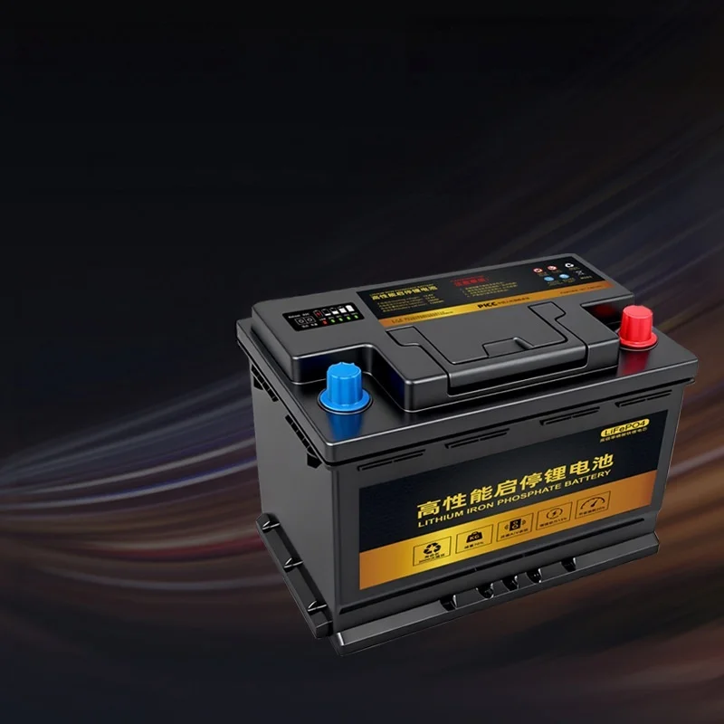 LiFePO4 12V 105Ah Car Jump Starter Lithium Iron Phosphate Emergency Start Battery Pack for Car Motorbike Electric Vehicle