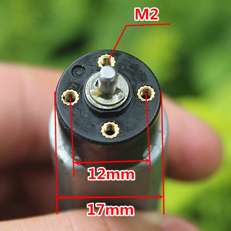 1Pcs DC 3V Micro Motors High Speed Mute Large Torque 180 Planetary Geared Motor