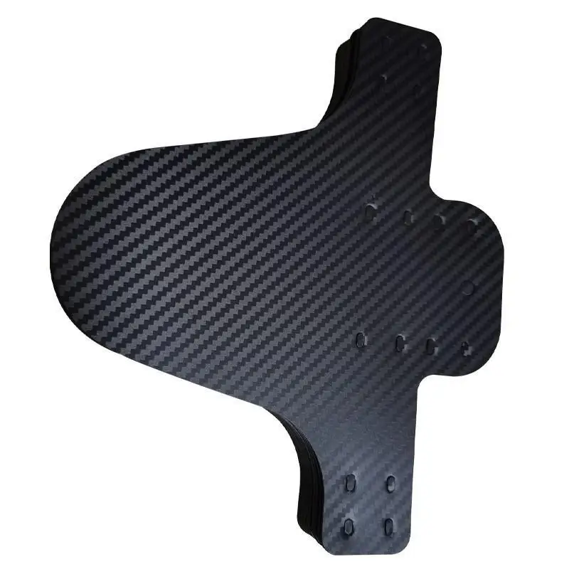 Mountain Bicycle Fenders Plastic carbon fiber Colorful Front /rear Bike Mudguard Mtb Bike Wings Mud Guard Cycling Accessories ﻿ image 3