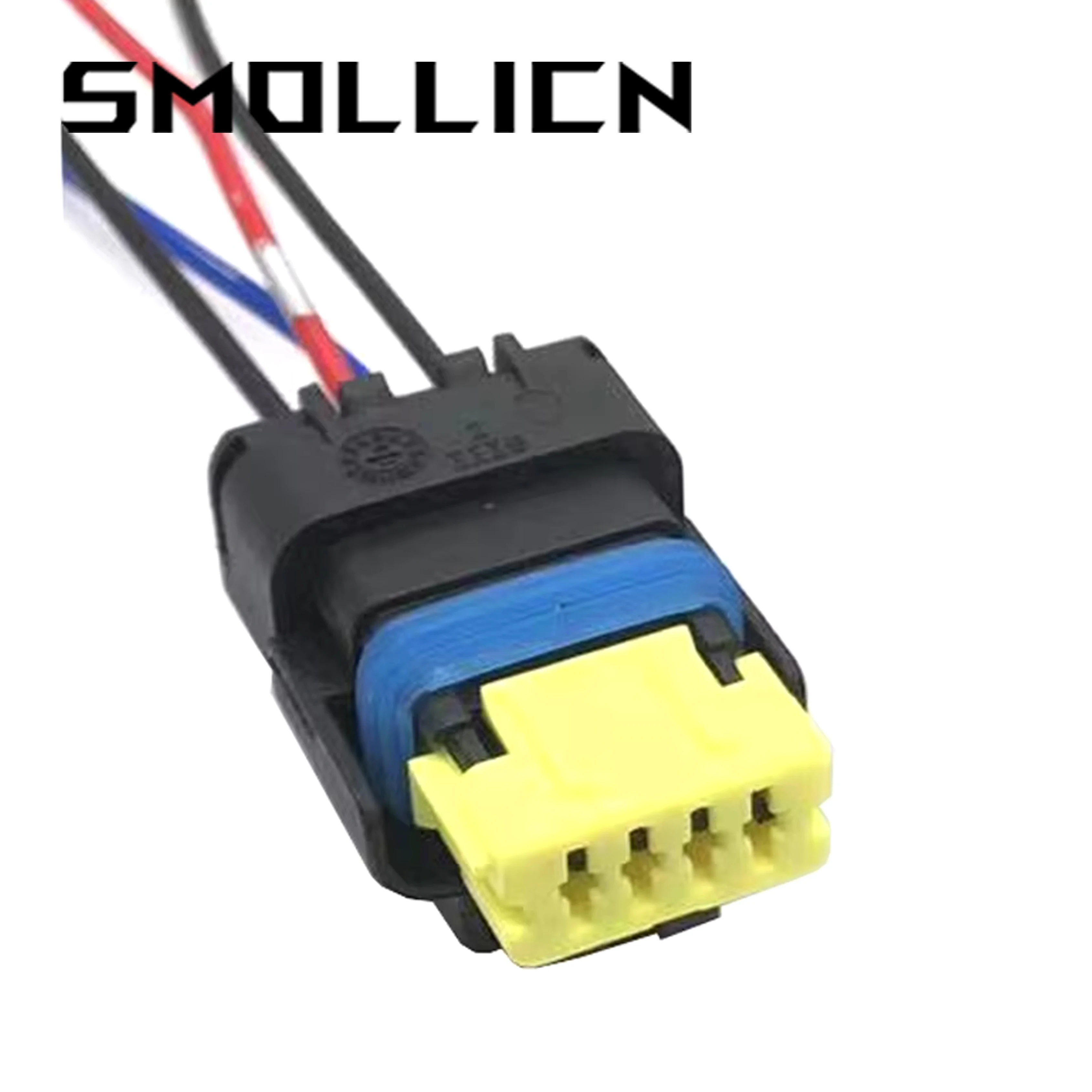 1 Pcs 4 Pin PL042S0049  Car Petrol Pump Plug Female Waterproof Electrical Connector With Pigtail For Renault Peugeot Citroen