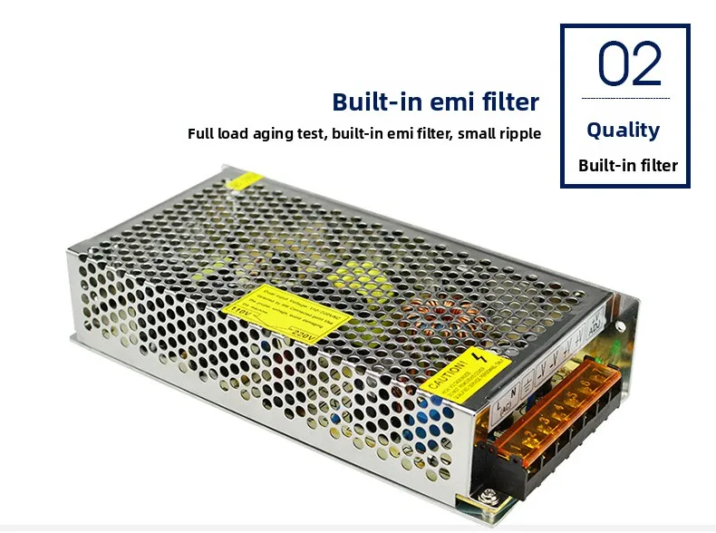 Universal 12V15A Switching Power Supply 180W DC Transformer for Monitoring Security Intercom Access Control System