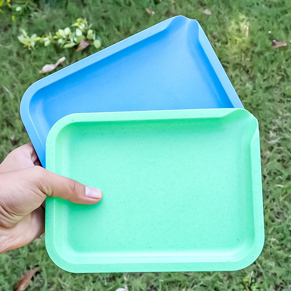 20*14.5CM biodegradable Rolling Tray tobacco smoking Cigarette dry herb small for stocking grinders Accessoriess tools view 4