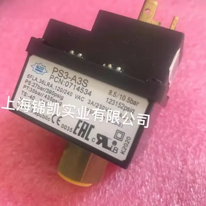 PS3-A3S 8.5/10.5bar ALCO   Pressure switch pressure controller