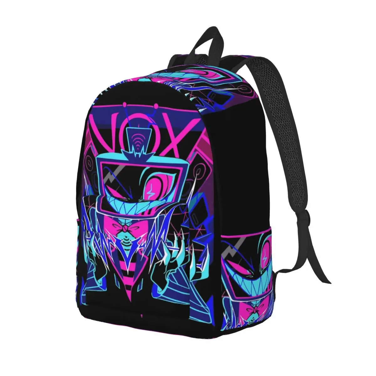 Vox Hazbins Manga Hotels Backpack Boy Polyester Trekking Backpacks Soft Casual School Bags Rucksack