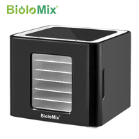 BioloMix 6 Trays Food Dehydrator with LED Touch Control, Digital Temperature and Time, Dryer for Fruit Vegetable Meat Beef Jerky