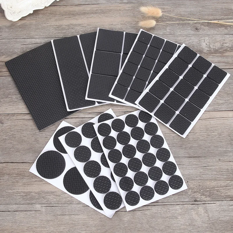 Self Adhesive Furniture Leg Feet Protector Pad, Chair Leg Pad, Anti Slip, Scratch Floor, Table Protector Mat