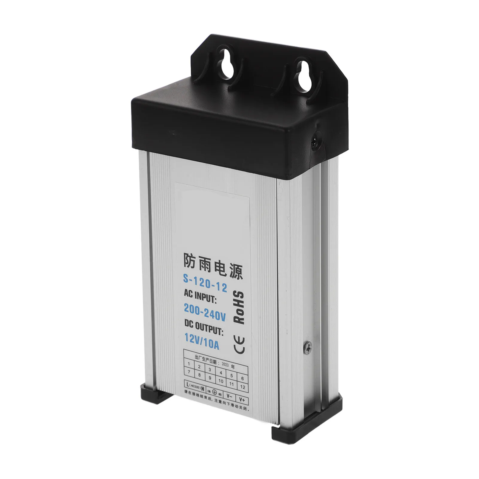 

LED Power Supply Switching Adapter Regulated 12V Constant Voltage Driver for LED Strip Light Home Office Industrial Use