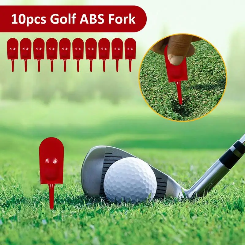 Divit Golf Tool Ball Marker Colorful Golf Divot Repair Supplies 10 Pieces Divot Fixer Golf Accessories For Beginners Golf Lovers