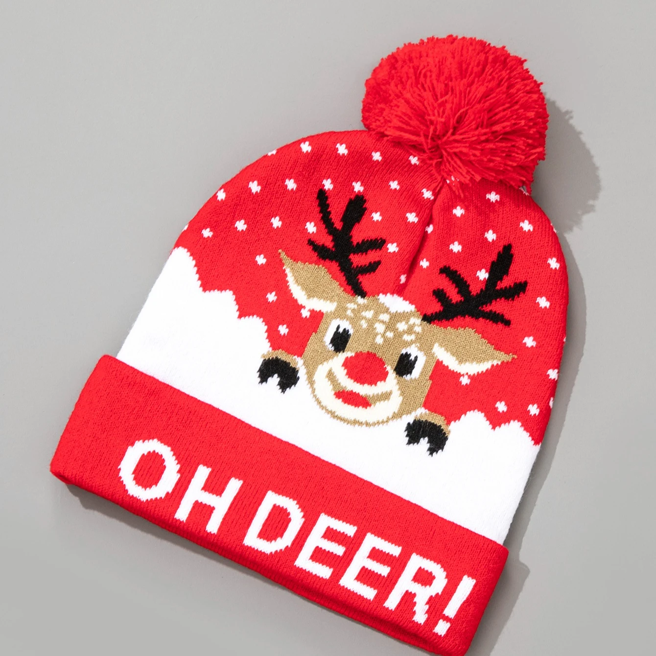 AliExpress Christmas Hat Snowman Winter Warm Color Knitted Cap Christmas Gift For New Year Xmas Party Decor Men Women Warm Hats