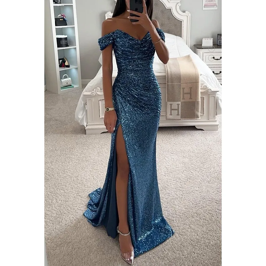 Casual Pullover Dress Maxi Length with Strapless Mid Waist Floor Length Autumn Colorblock Zipper Sleeveless Women Casual Dresses