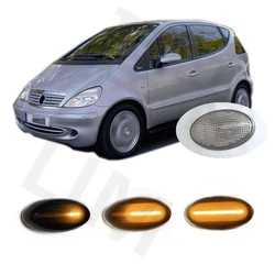 for Mercedes Benz A Class W168 1997 1998 1999 2000 2001 2002 2003 2004 2005 Sequential LED Indicator Side Marker Signal Light