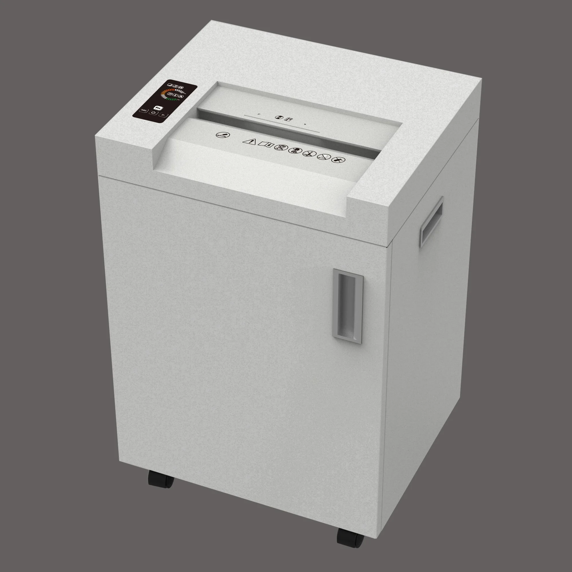 Office paper shredder, can cut 20-25 sheets, 4X40mm metal frame