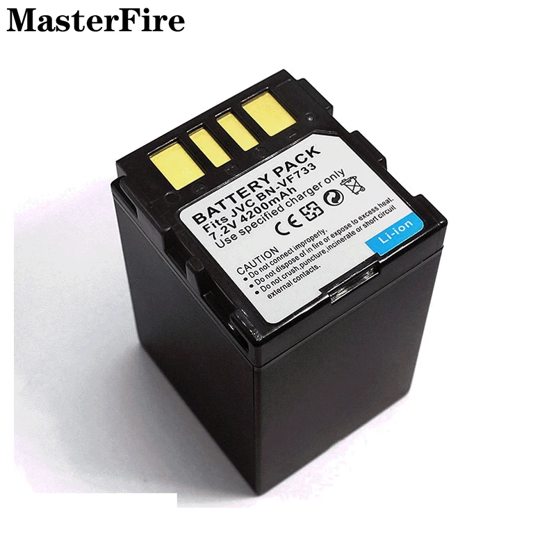 

BN-VF733 BN VF733 VF733U 4200mah 7.2V Camcorder Battery for JVC BN-VF733U BN-VF714U BN-VF707U GZ-MG77 GR-X5 GR-D350 Batteries