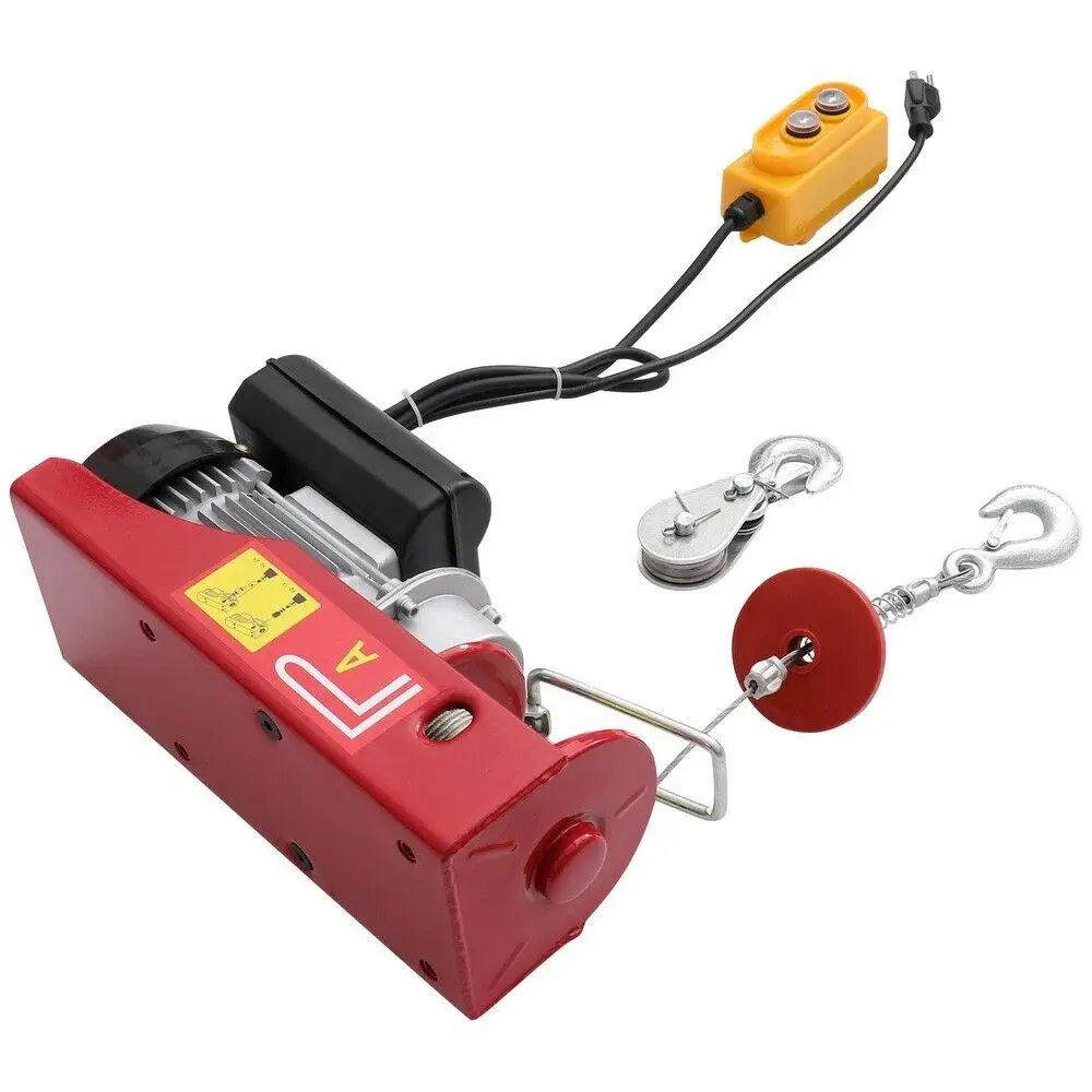 100/200 Kg Hoist Lifting Wire Hanging Crane Hoisting hine with Wire Rope Pulling Winch