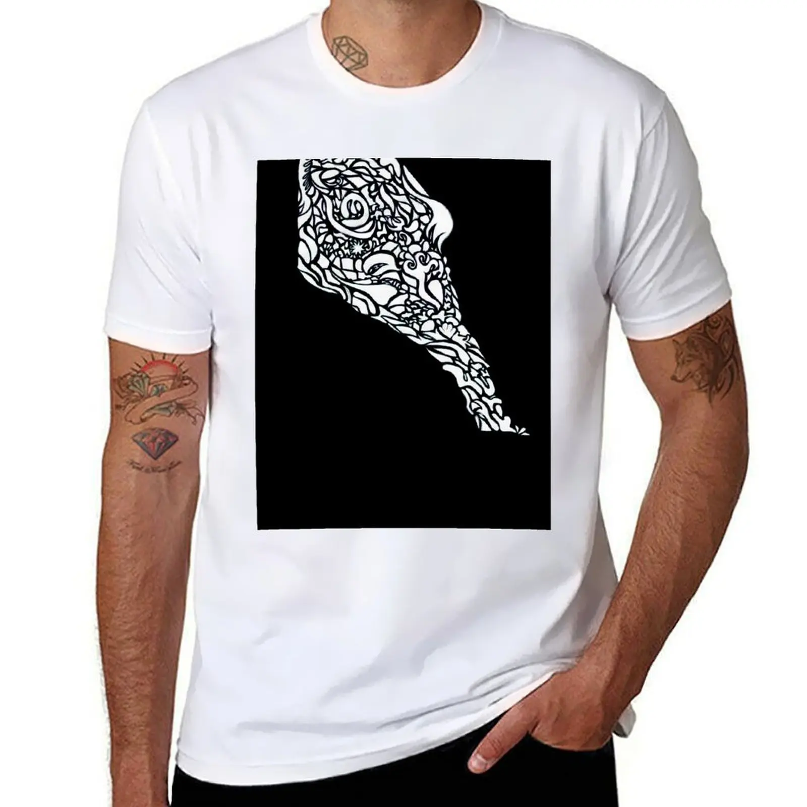 

Black Abstract T-Shirt mens graphic t shirts graphic t shirts for man T-Shirt