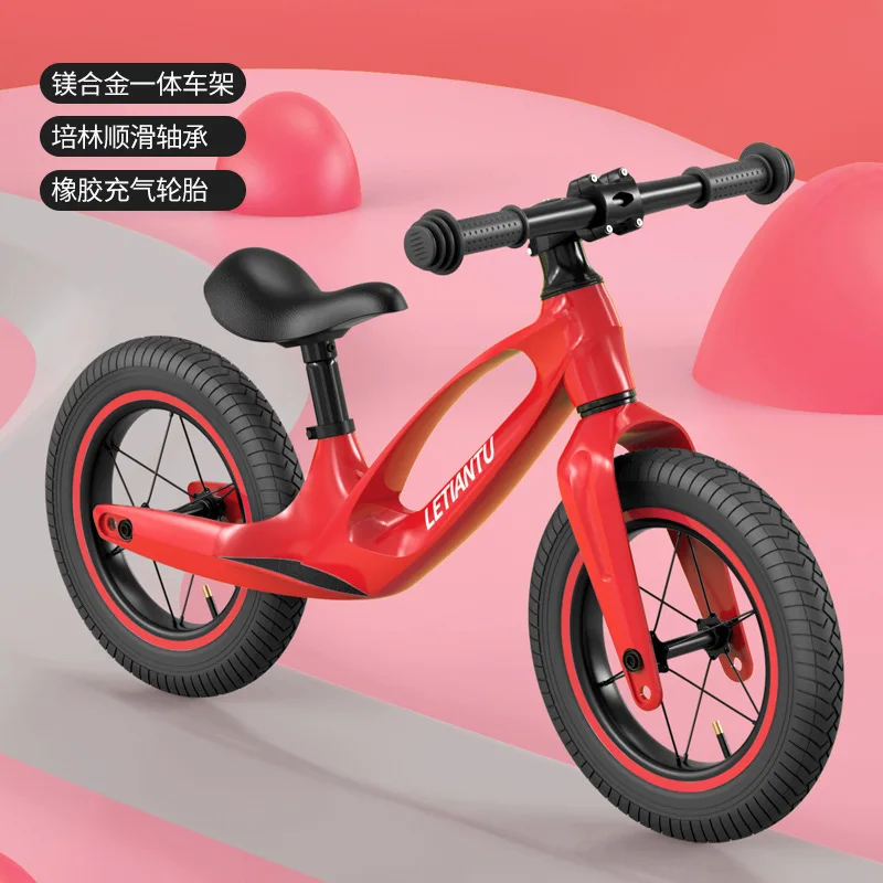 Trẻ Em Mới Của Cân Bằng Xe Ô Tô 6 Năm Tuổi Thoáng Mát Lốp Bơm Hơi Không Bàn Đạp Xe Trượt Scooter Xe Tay Ga Xe Trượt Scooter