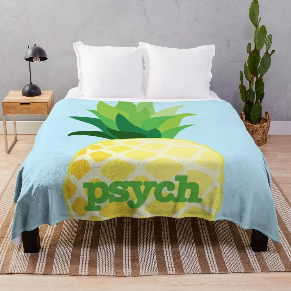 

Psych TV- Pineapple Throw Blanket Furry Stuffeds Sofas Baby Blankets