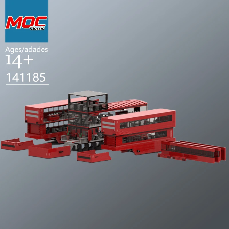Custom MOC Racing Team Base Service Transporter Model - Trendy Educational Toys - Casual Building Game Toys Holiday gifts