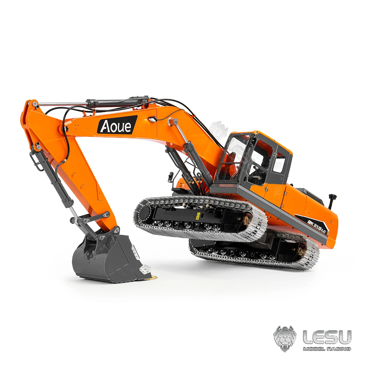 LESU 1/14 Aoue 350LC Hydraulic Remote Control Excavator Metal Model RTR Version Crawler Excavator Model Toy
