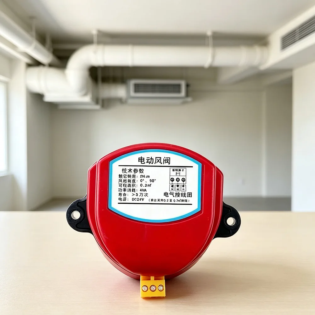 For Quick Ventilation Adjustments 78*69*50mm Electric Damper Actuator Electric Vent Damper Actuator Ventilation