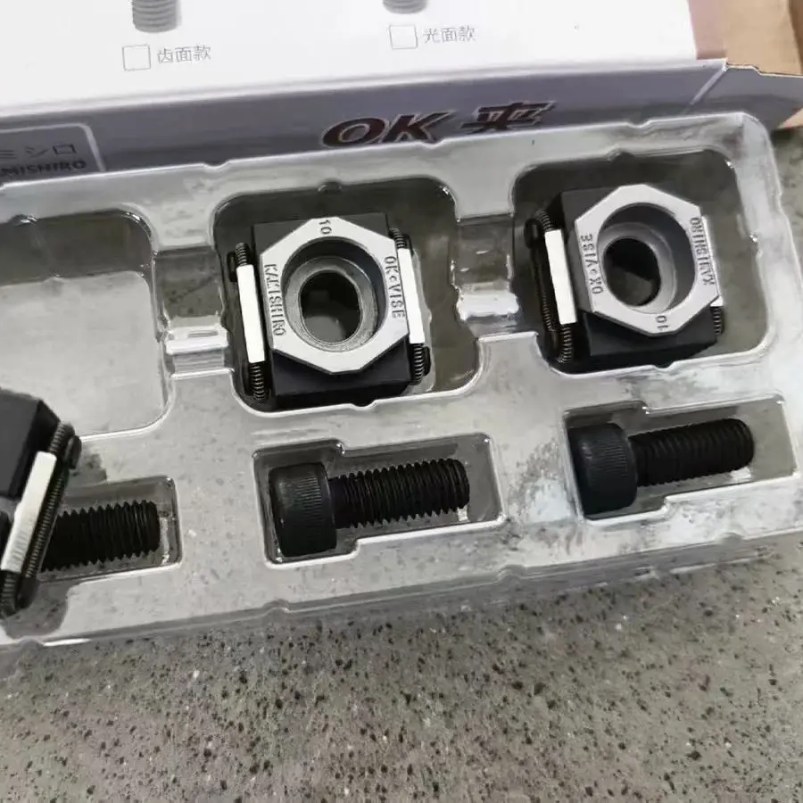 

M6 M8 M10 M12 OK VISE Приспособление Мультистанция с ЧПУ Продукт Пакетная обработка Фрезерование Высокие прецизионные тиски Зажимы для рабочего держания