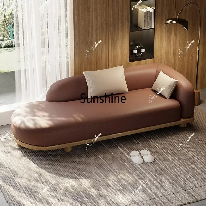 YSimple small apartment concubine reclining chair bedroom lunch break lazy sofa