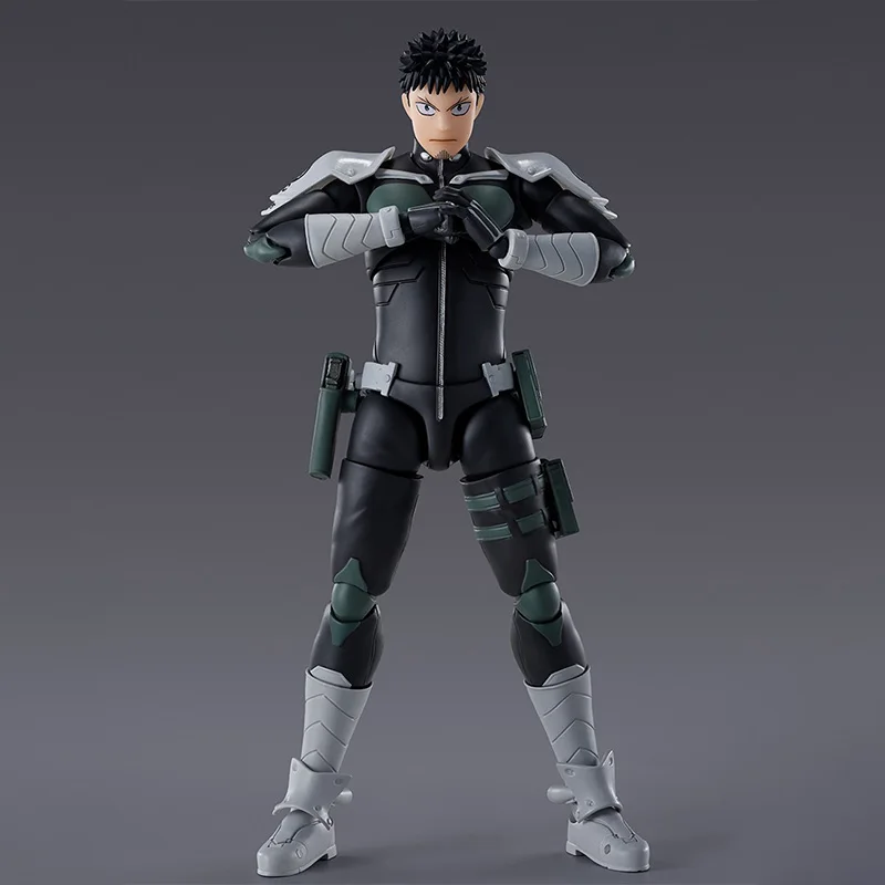 الحزمة الأصلية متوفرة في المخزون بانداي SHF KAIJU No.8 كافكا هيبينو البدلة المتنقلة الشكل النهائي نموذج أنيمي عمل لعبة هدية للأطفال