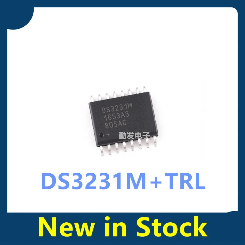 5PCS DS3231M+TRL, DS3231, DS3231M real-time clock chips, SOIC16