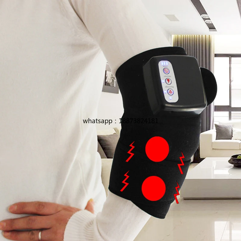 أفضل بيع آلة تدليك الركبة الكهربائية العلاج المغناطيسي الساخن ضغط الركبة لتخفيف الآلام مدلك الشحن السريع #1