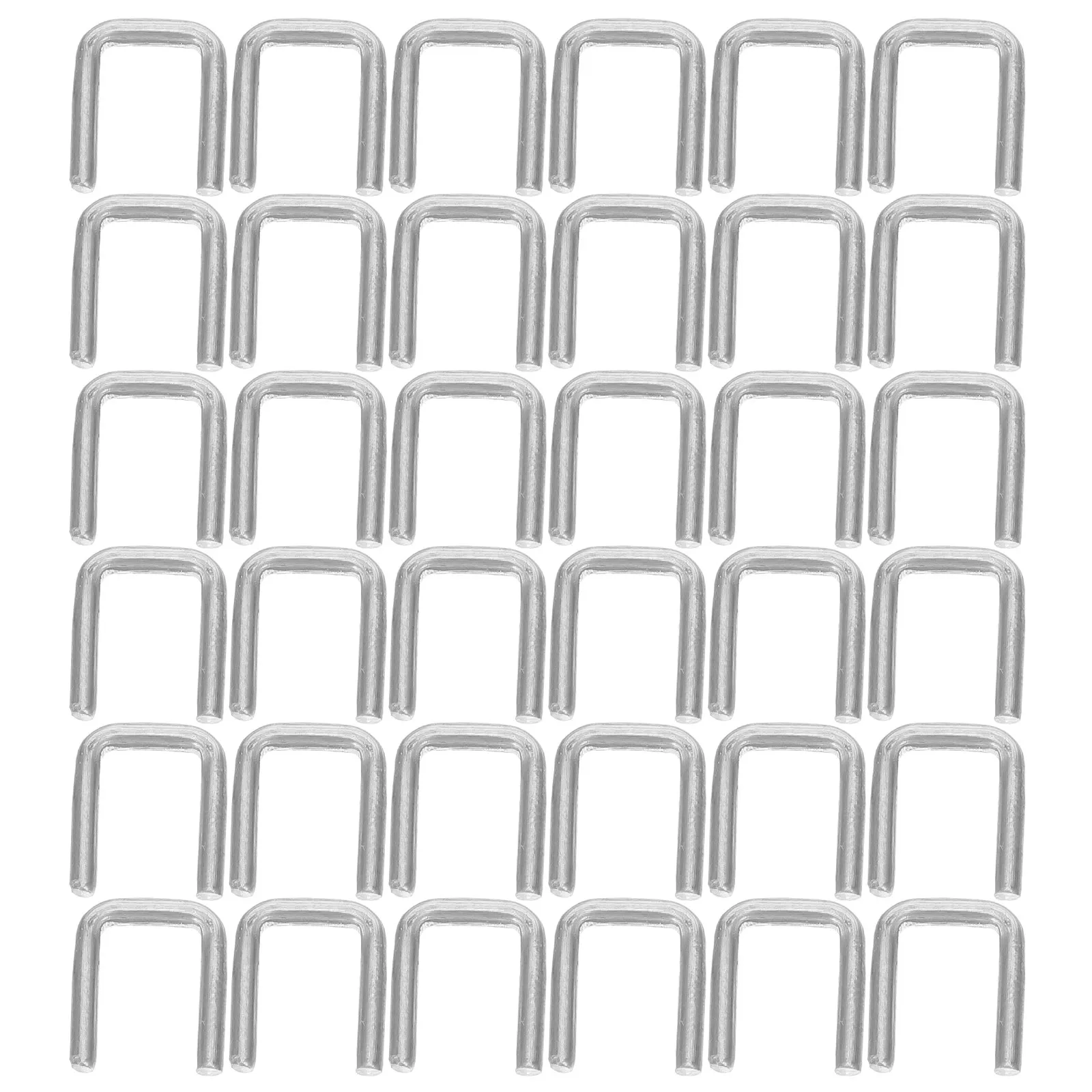 4000Pcs Aluminum U Shaped Claspers for Sausage Clipper Machine Food Seal Clips Meat Processing Bag Sealing U-Shaped Clippers