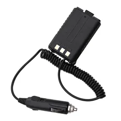 Walkie Talkie 12V Car Charger Battery Eliminator for Baofeng Dual Band Radio UV5R 5RA 5RE